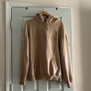 Tesla Takeover Men’s Hoodie Embossed On The Chest Sz 3XL